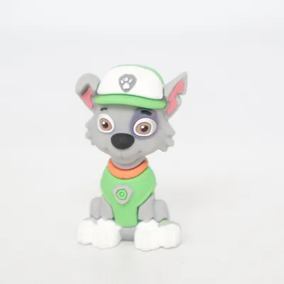 Toy figurine (Gray, Green, White) from Spin Master Ltd