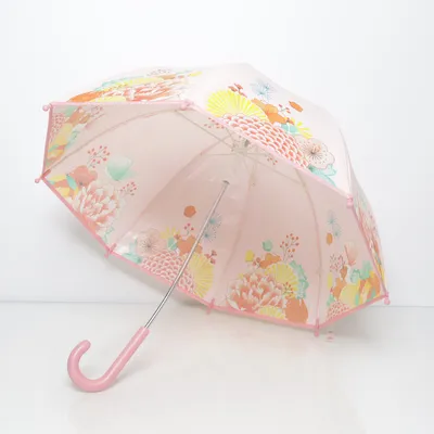 Paraply (Rosa, Flerfärgad)