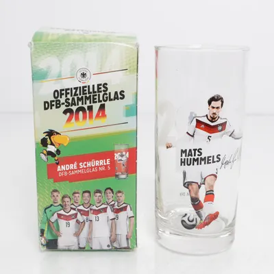 Drinking glass (Transparent, Multicolored) from Deutscher Fussball-Bund