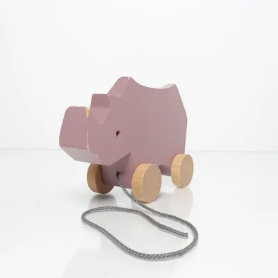 Dragleksak (Rosa, Beige) från Sebra