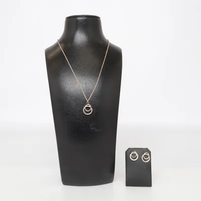 Smyckesset (Guldfärgad) från Albrekts Guld Okänd metall