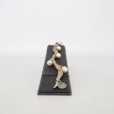 Armband (Beige, Wit) van Diddi Onbekend materiaal