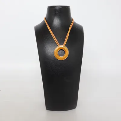 Necklace (Orange) Unknown metal