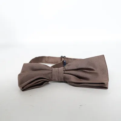 Fluga (Brun) från Neckwear Silke