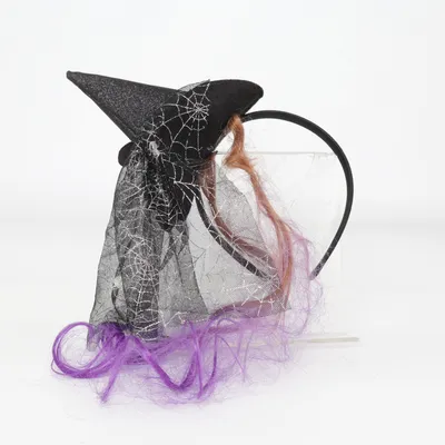 Kostuum accessoires (Zwart, Lila, Meerkleurig)