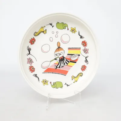 Plate (Little My Sliding) from Moomin by Arabia