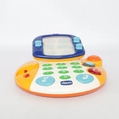 Leksakstelefon (Gul, Blå, Vit) från Chicco