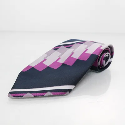 Tie (Blue, Multicolored) from Commodore Polyester