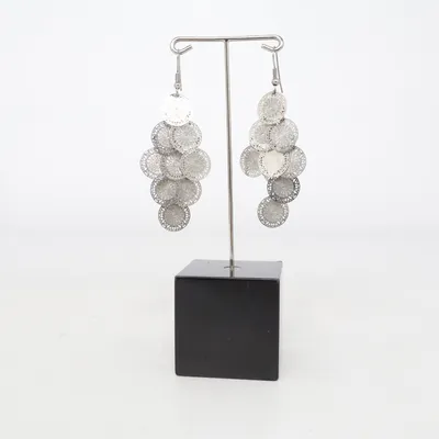 Boucles d'oreilles (Argent) Métal inconnu