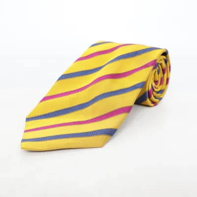 Cravate (Jaune, Bleu, Violet) de Daniels & Korff Soie
