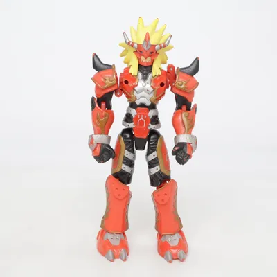 Toy figurine (Red, Yellow, Black) from Bandai