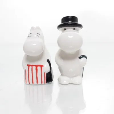 Figurin (Vit, Flerfärgad)