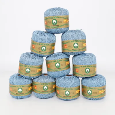 Yarn (Mako Seidenglanz Cordonet) from Wolle Rödel Cotton