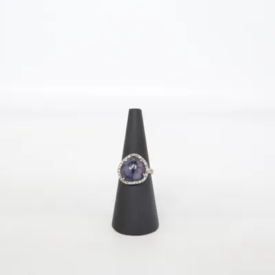 Ring (Blue) Unknown metal