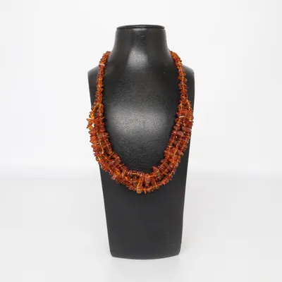Halsband (Amber, Vintage, baltic amber, slavic ) Bärnsten