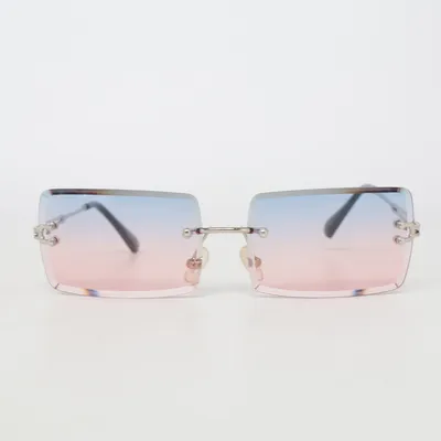 Zonnebril (Zilver, Blauw, Roze)