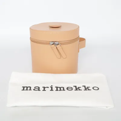 Shoulder-bag (Beige) from Marimekko Leather, Polyester