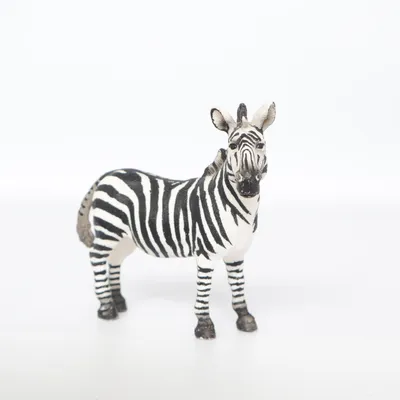 Leksaksdjur (ZEBRA HÄST PONNY SVART VIT ZOO) från Schleich