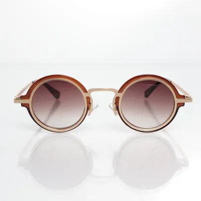 Sunglasses (Gold, Brown)