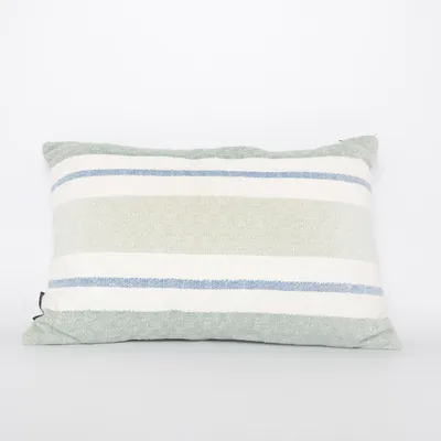 Coussin décoratif (Vert, Blanc, Bleu) de Lexington Coton, Polyester