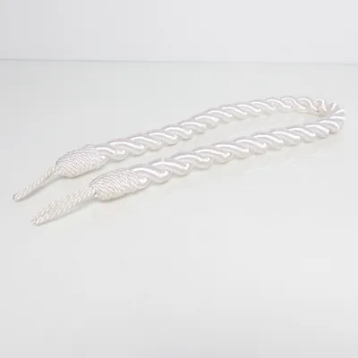 Curtain tieback  (White)