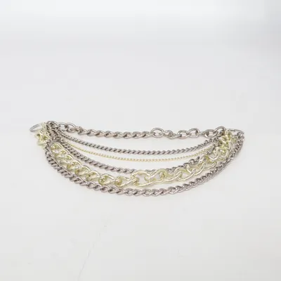 Byxkedja (Grå, Guldfärgad)