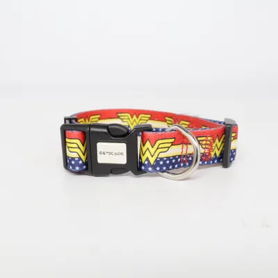 Hundhalsband (Blå, Röd, Gul) från DC Comics