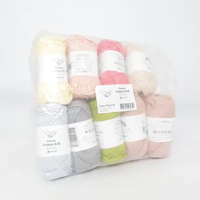Yarn (Friends Cotton 8/8) from Hobbii Cotton
