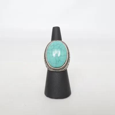 Ring (Turquoise, Zilver) Onbekend materiaal