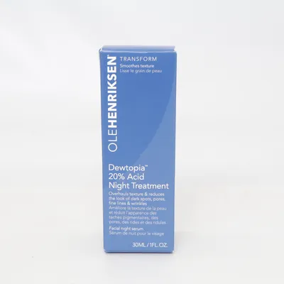 Serum (Dewtopia 20% Acid Night Treatment) from Olehenriksen