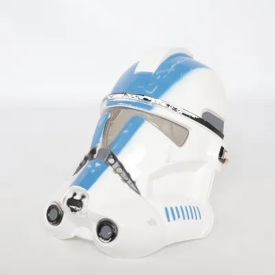 Maskeradmask (Vit, Blå) från Rubies Costume Company