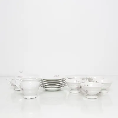 Tableware (White, Multicolored) from Wawel