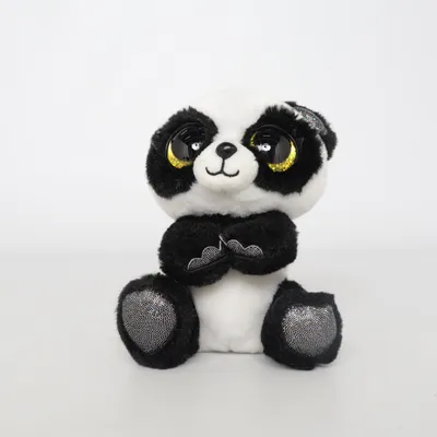 Krammedyr (Sort, Hvid) fra Beanie Boos Ty
