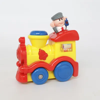 Speelgoed trein (Geel, Rood, Blauw) van Navystar