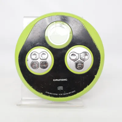 CD-spelare (Grundig CDP 1410 AS 45: Bass System för djupare basåtergivningStötskydd: 45 sekunder (Digital Anti Shock) ) från Grundig