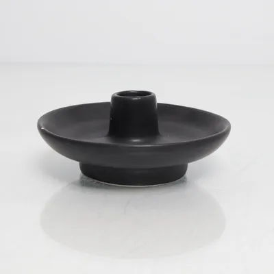 Ljusstake (Svart) från Rusta