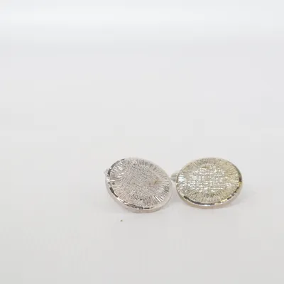 Manchetknopen (Zilver) Onbekend materiaal