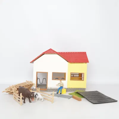 Dockskåp (Röd, Gul, Grå) från Bruder