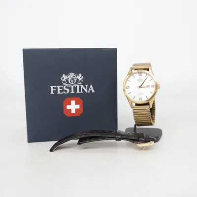 Armbandsur (Guldfärgad, Vit) från Festina