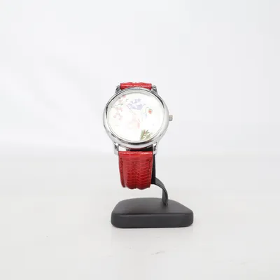 Wristwatch (Red, Multicolored) from Visa