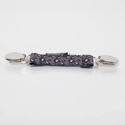 Pacifier holder (Black, Gray) from Geggamoja