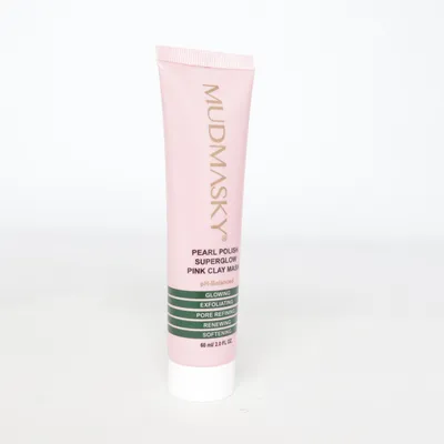 Gezichtsmasker (Pearl Polish Superglow Pink Clay Mask) van Mudmasky