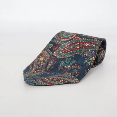 Cravate (Bleu, Multicolore) de Seidenfalter Soie