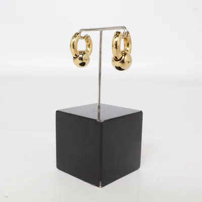 Örhängen (Guldfärgad) Okänd metall