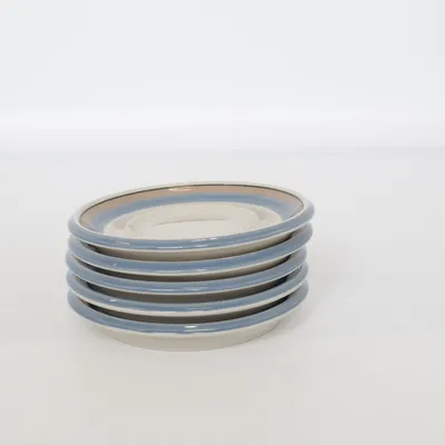 Petite assiette (Beige, Bleu, Marron) de Arabia