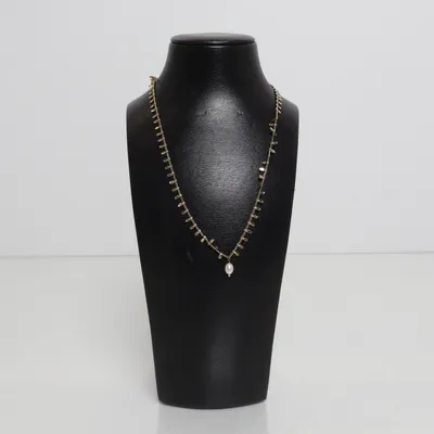Halsband (Guldfärgad) Okänd metall