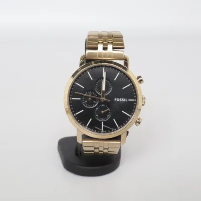 Armbandsur (Guldfärgad, Svart) från Fossil