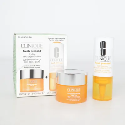 Hautpflegeset (Fresh Pressed 7-Day Recharge System) von Clinique