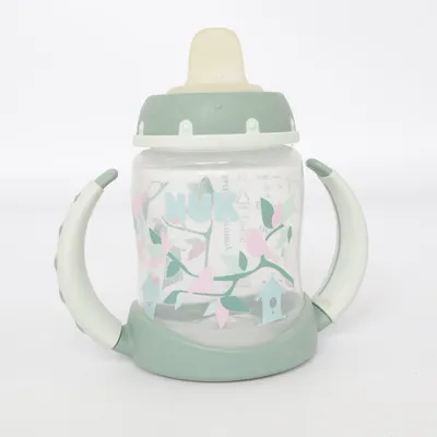 Pipmugg (Grön, Transparent) från NUK