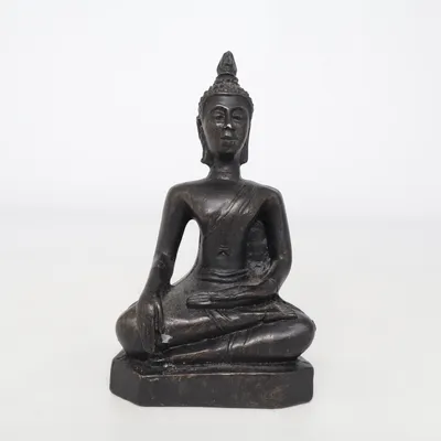 Figurine en porcelaine (Noir)